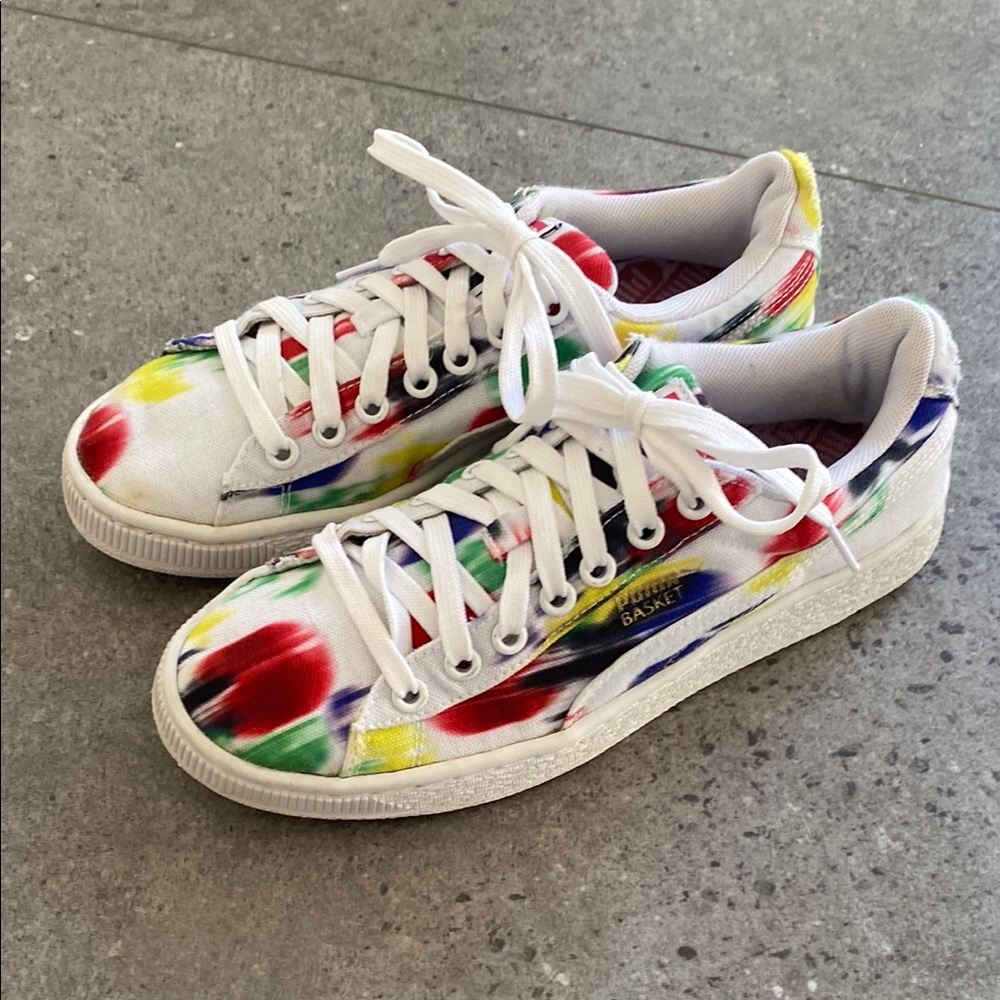 Puma Basket Canvas Sneakers